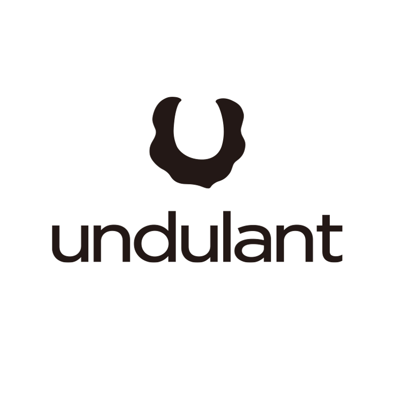 「undulant」ロゴマーク